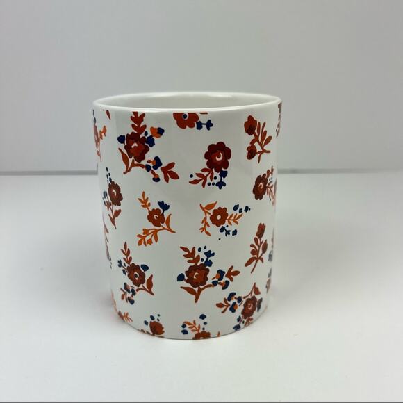Martha Stewart Fall Floral Dishwasher Safe Coffee Mug with Gold Handle - NWT - Picture 5 of 6